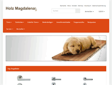 Tablet Screenshot of holzmagdalena.com